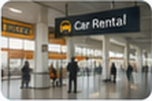 Dubai airport car rental pickup and return planning