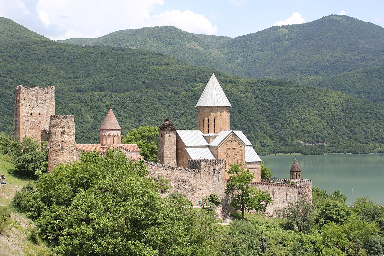 Ananuri Fortress on the Tbilisi to Kazbegi driving route