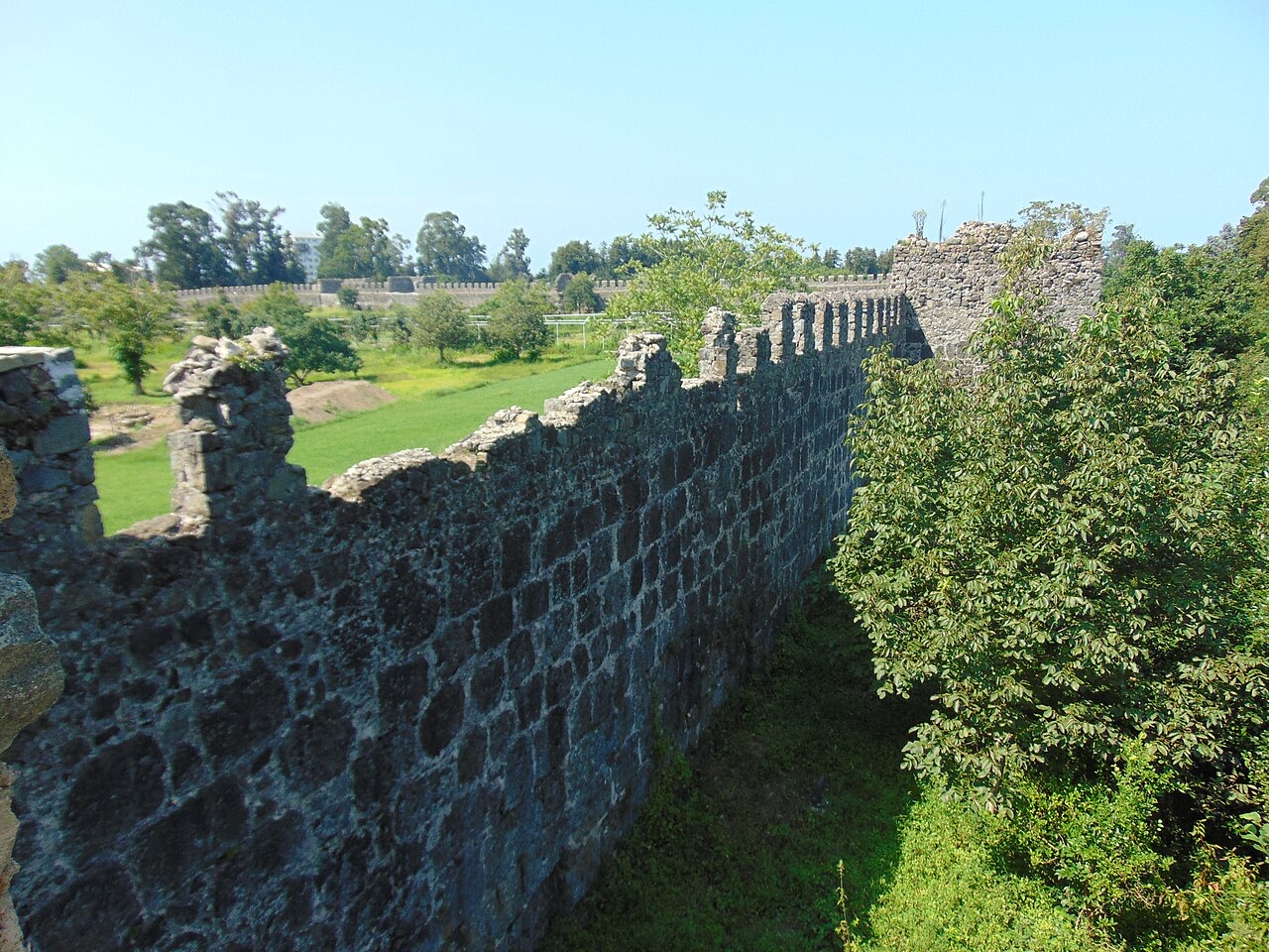 Gonio Fortress on the Batumi and Adjara coast driving route
