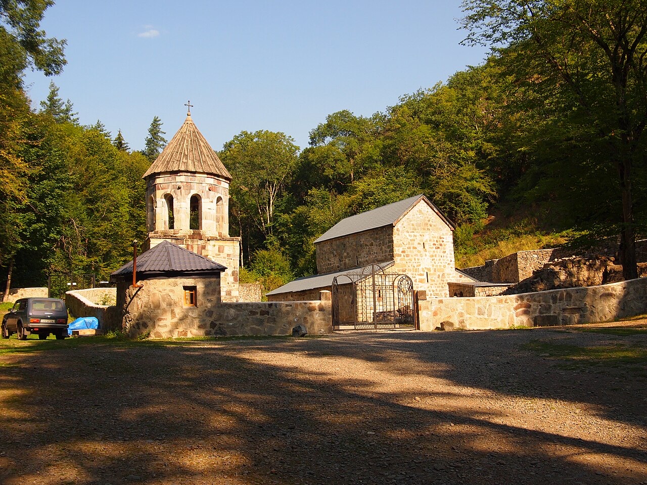 Green Monastery on the Borjomi to Vardzia driving route
