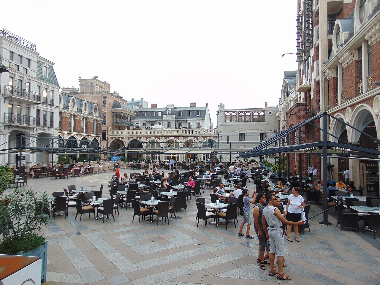 Piazza Square, Batumi on the Batumi and Adjara coast driving route