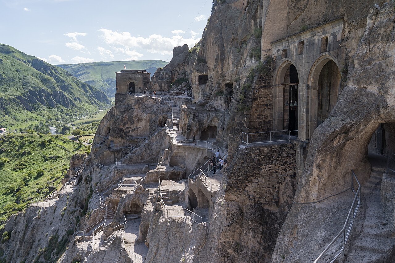Vardzia Cave Monastery on the Borjomi to Vardzia driving route