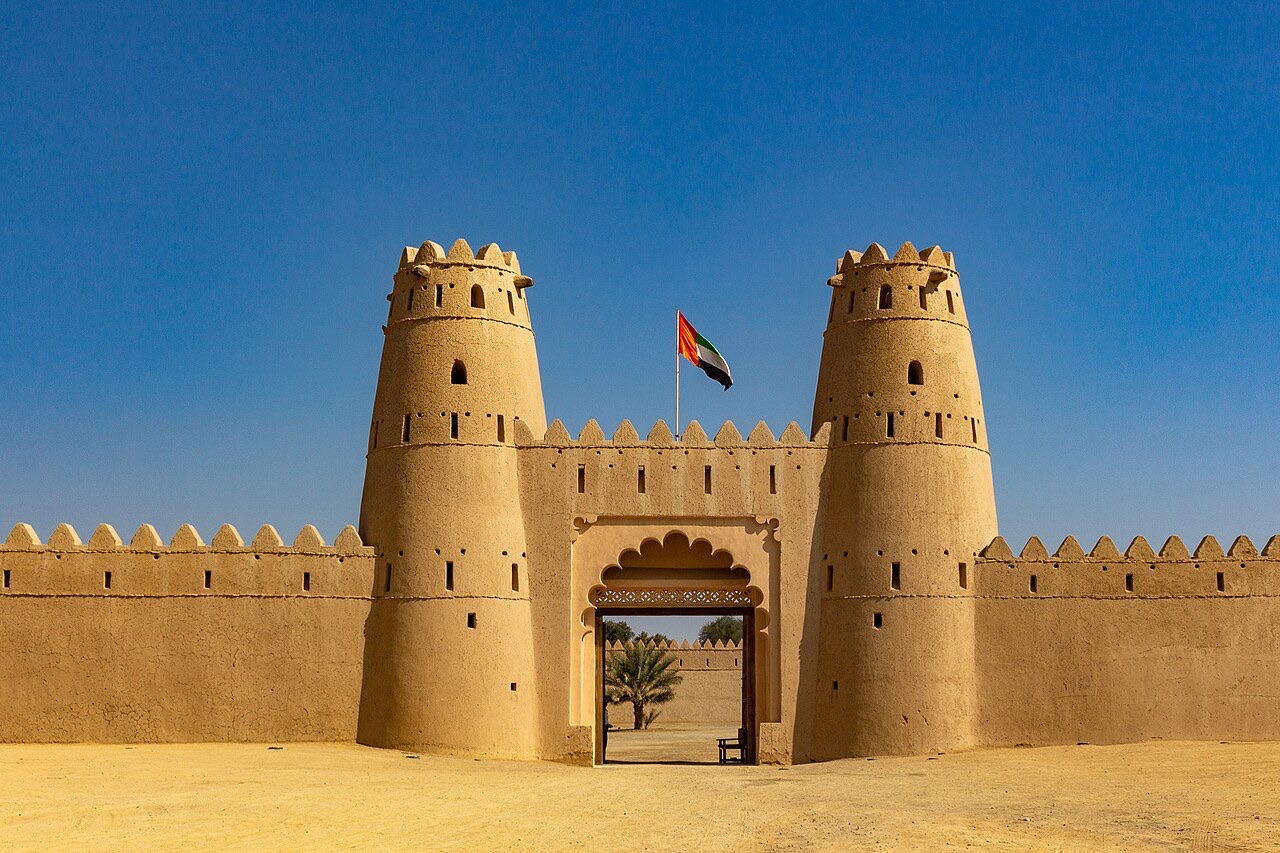 Al Jahili Fort on the Al Ain oasis and Jebel Hafeet driving route