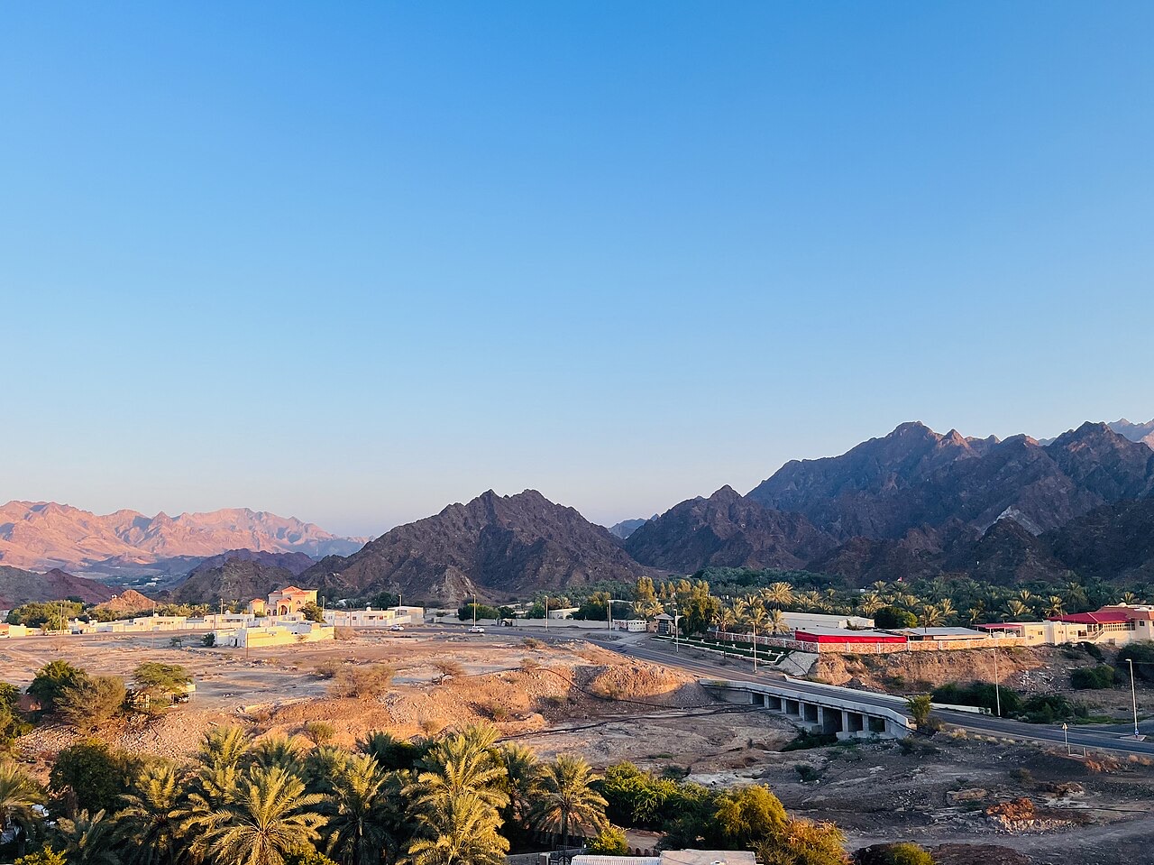 Hatta Heritage Village on the Dubai to Hatta driving route