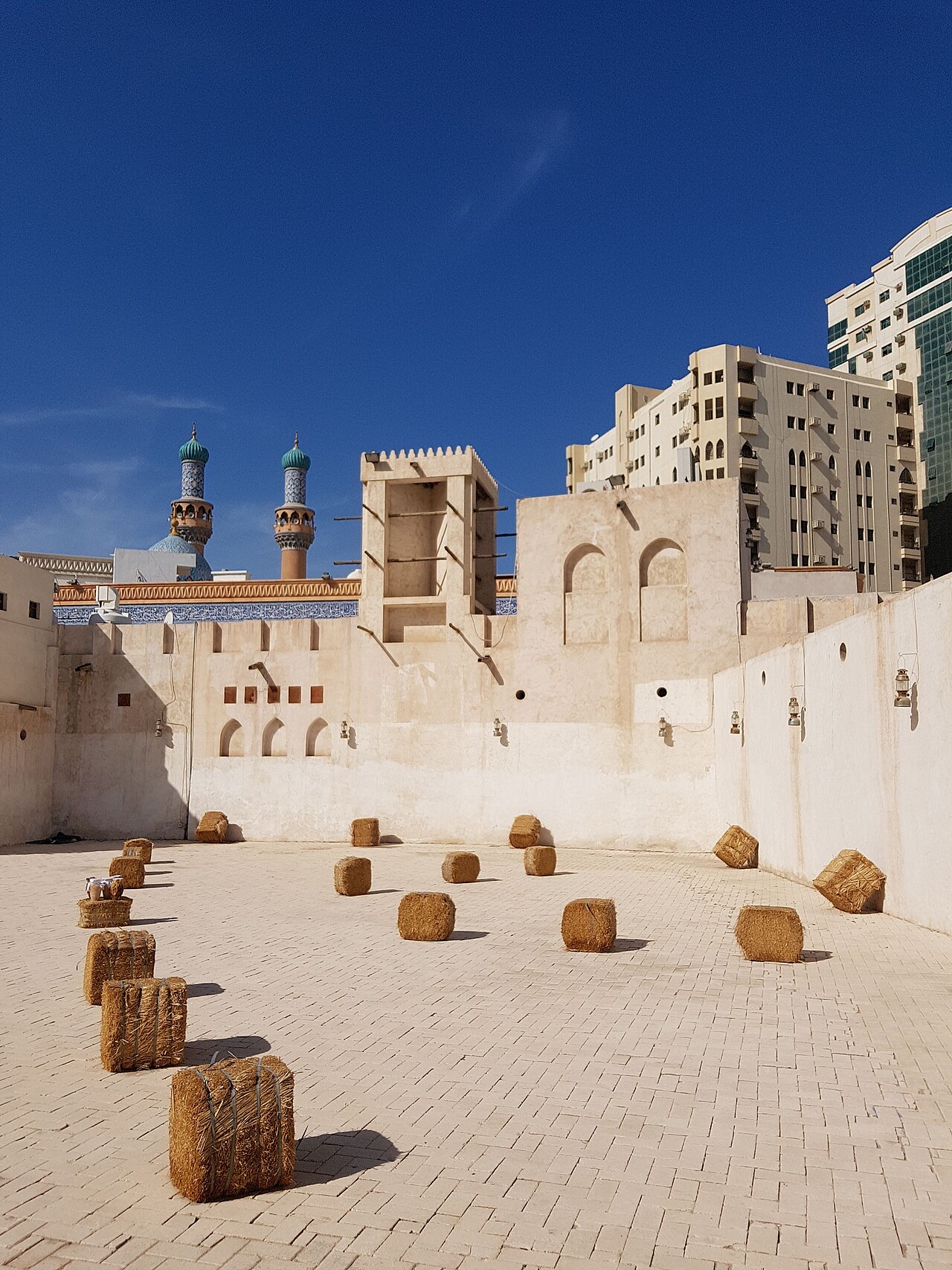 Heart of Sharjah on the Sharjah to Khor Fakkan driving route