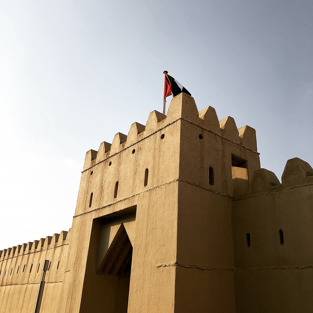 Qasr Al Muwaiji on the Al Ain oasis and Jebel Hafeet driving route